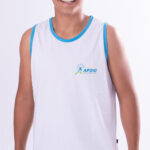 Uniforme baby look da Escola Apoio em São João Nepomuceno.