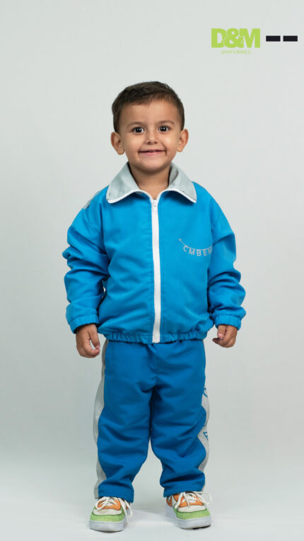 Camisa manga longa do uniforme escolar CMBEM em SJN.