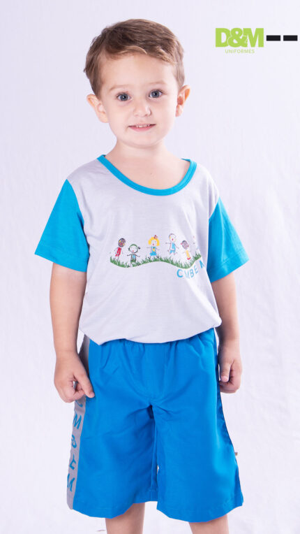 Camisa manga longa CMBEM para uniforme escolar em SJN