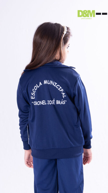 Calça do uniforme escolar da Escola Coronel José Brás em São João Nepomuceno