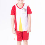 Regata do uniforme escolar da Escola Girassol em São João Nepomuceno.