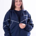 Casaco moletom do uniforme escolar do SESI/SENAI em SJN