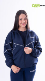 Casaco moletom do uniforme escolar do SESI/SENAI em SJN